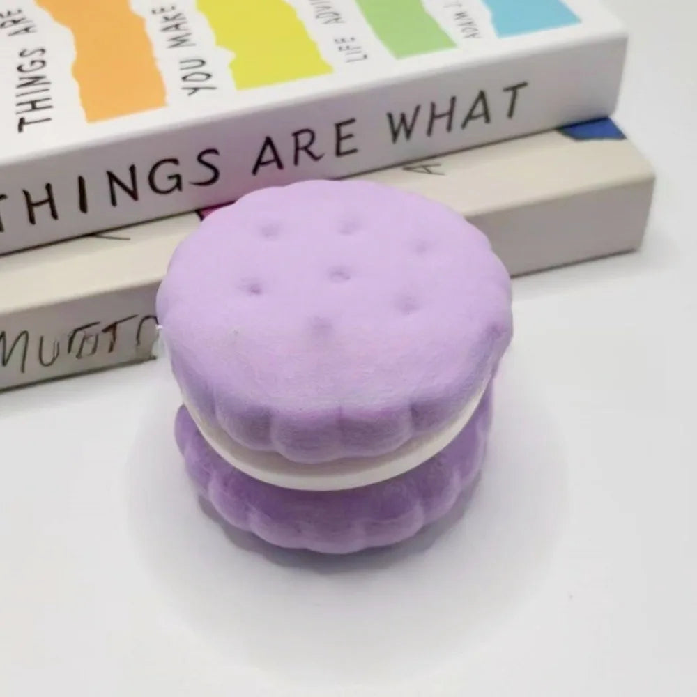 Squishy Simulated Cake Squeeze Toy | Slow Rising Stress Relief Sensory Fidget for Anx lifestyle view