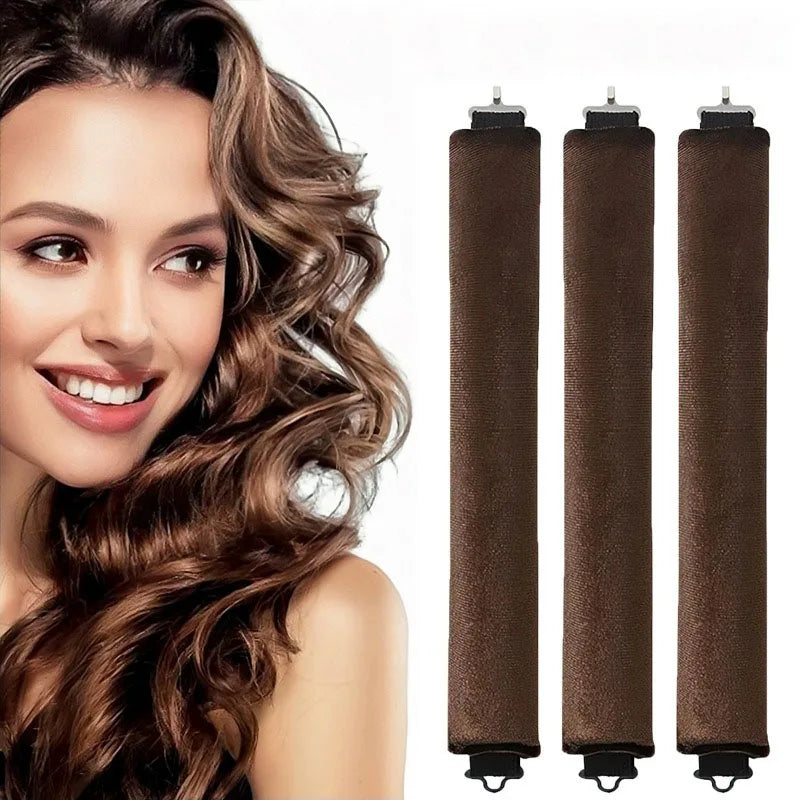 Heatless Hair Curlers Curling Rod Lazy Curls with Hook Headband No Heat Hair Rollers alternate view