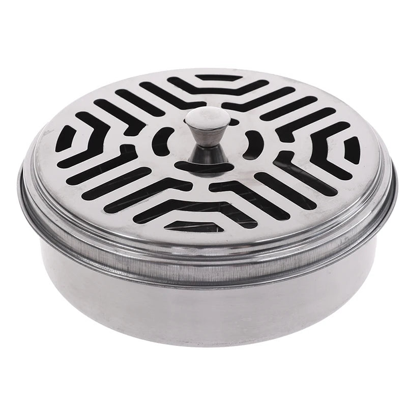 Mosquito Coil Holder | Mesh Stand Incense Burner for Camping and Garden lifestyle view
