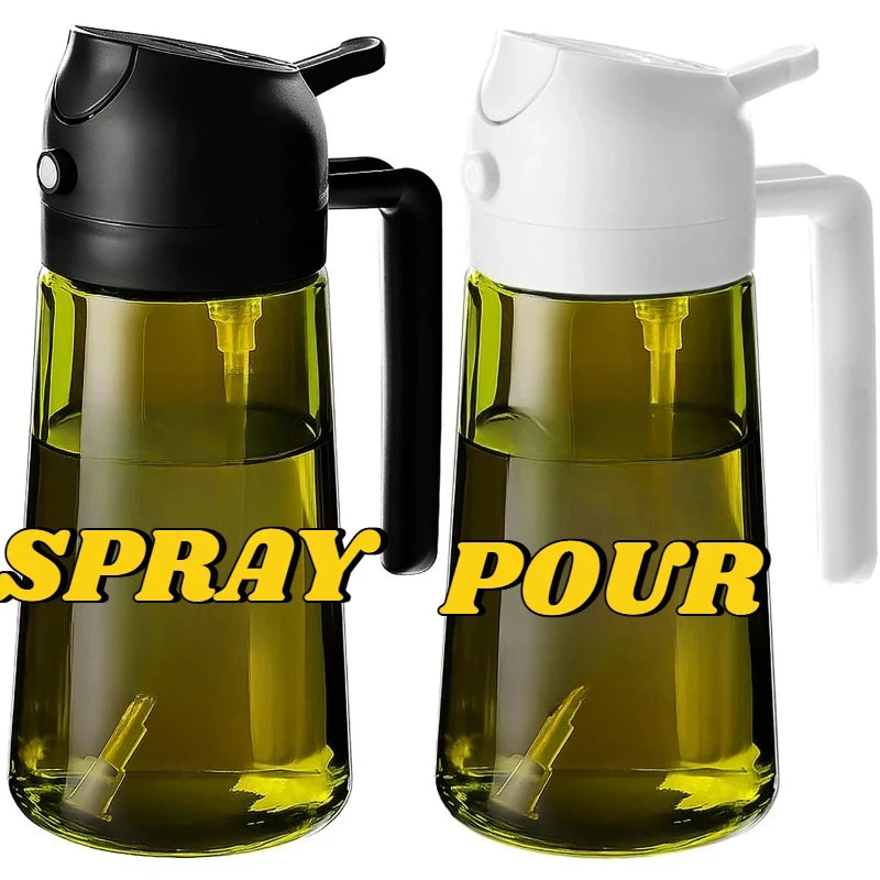 Olive Oil Dispenser Plastic Bottle close-up view