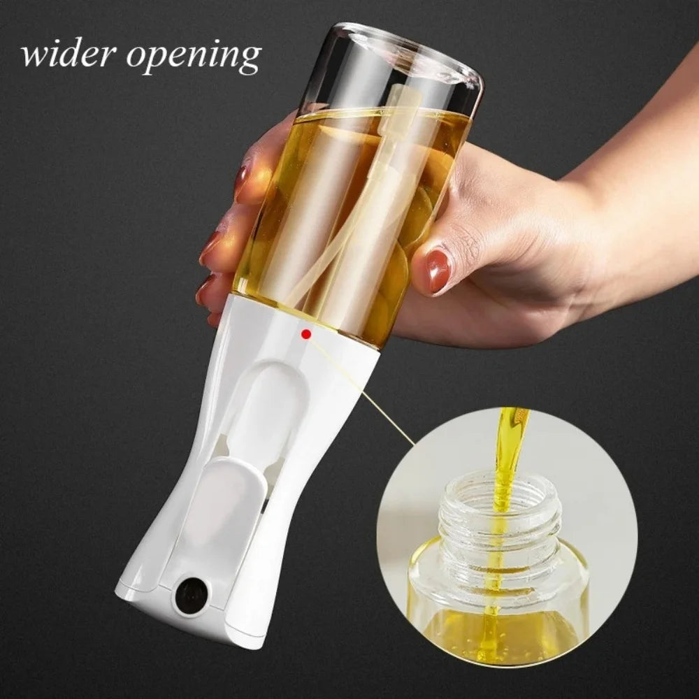 200ml/300ml500ml Oil Spray Bottle Kitchen Cooking Oil Kettle Baking Roasting Picnic C alternate view