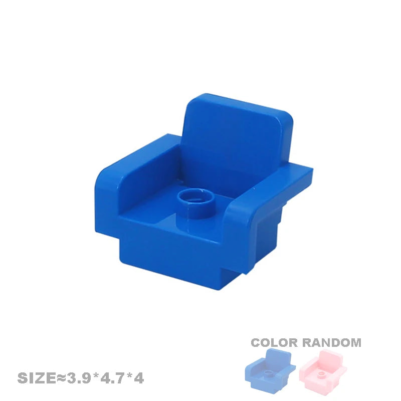 Play House Building Blocks Set | Compatible Furniture Accessories for Kids alternate view