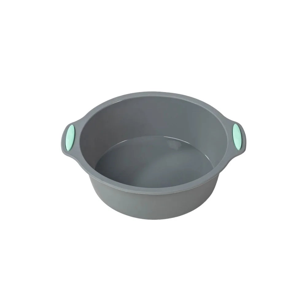 Silicone Round Cake Tray | Non Stick Baking Tray Set with Metal Reinforced Frame lifestyle view