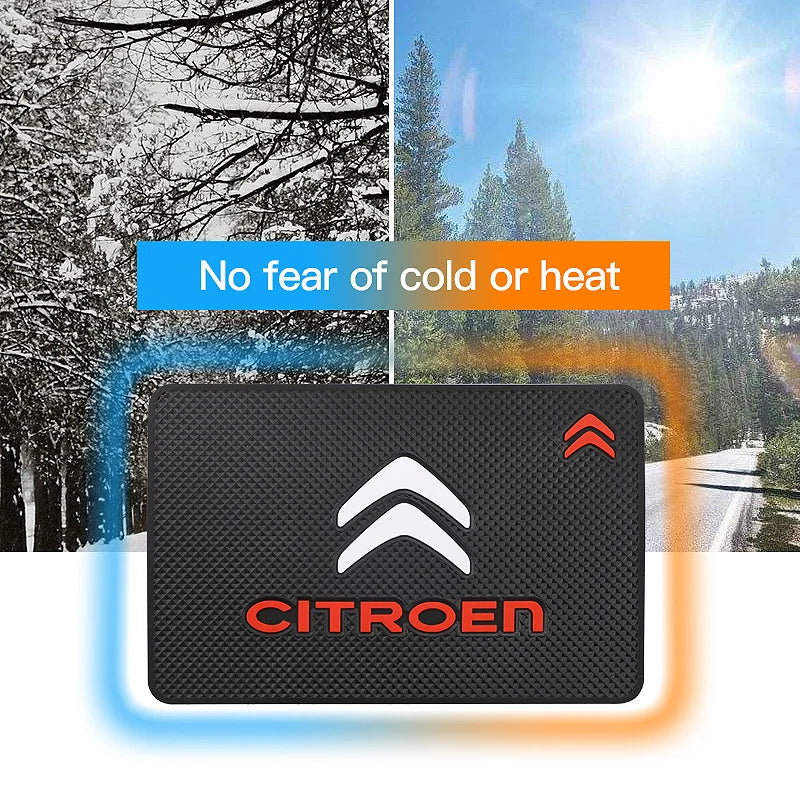 Car Anti Slip Mat Phone Holder | Non-Slip Dashboard Pad for Citroen Models close-up view