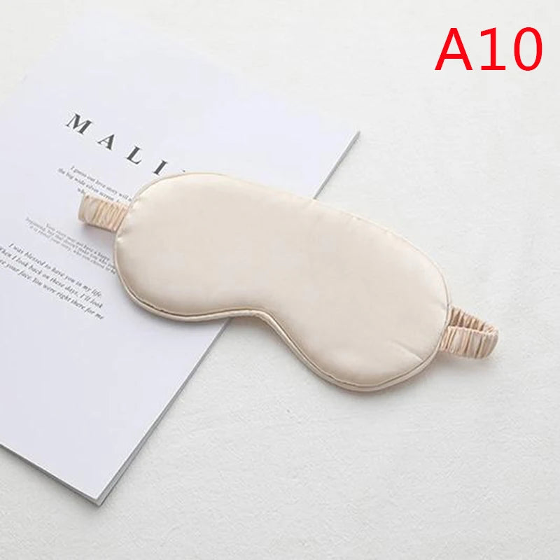 Silk Sleep Eye Mask | Light Blocking Blindfold for Restful Sleep lifestyle view