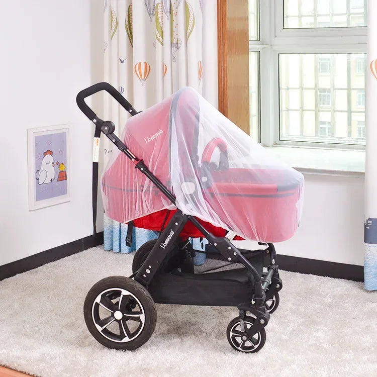 Baby Stroller Mosquito Net | Universal Pushchair Insect Shield Cover detail view