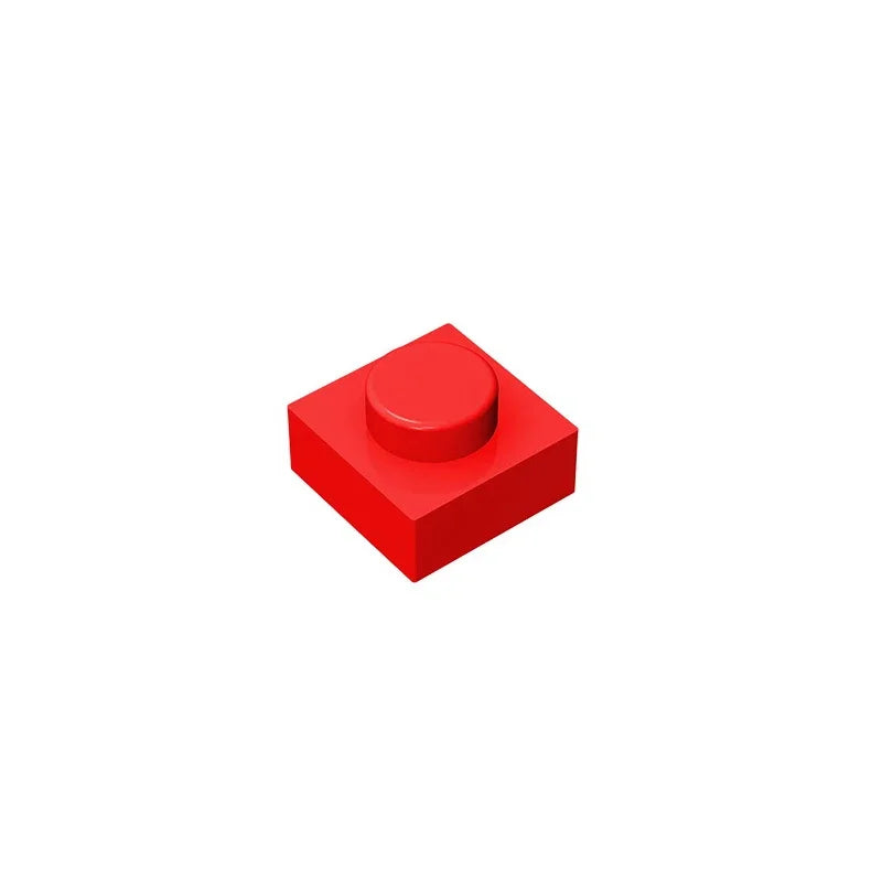 Gobricks GDS-501 Plate 1 x 1 | Compatible Building Block for Creative Builds lifestyle view