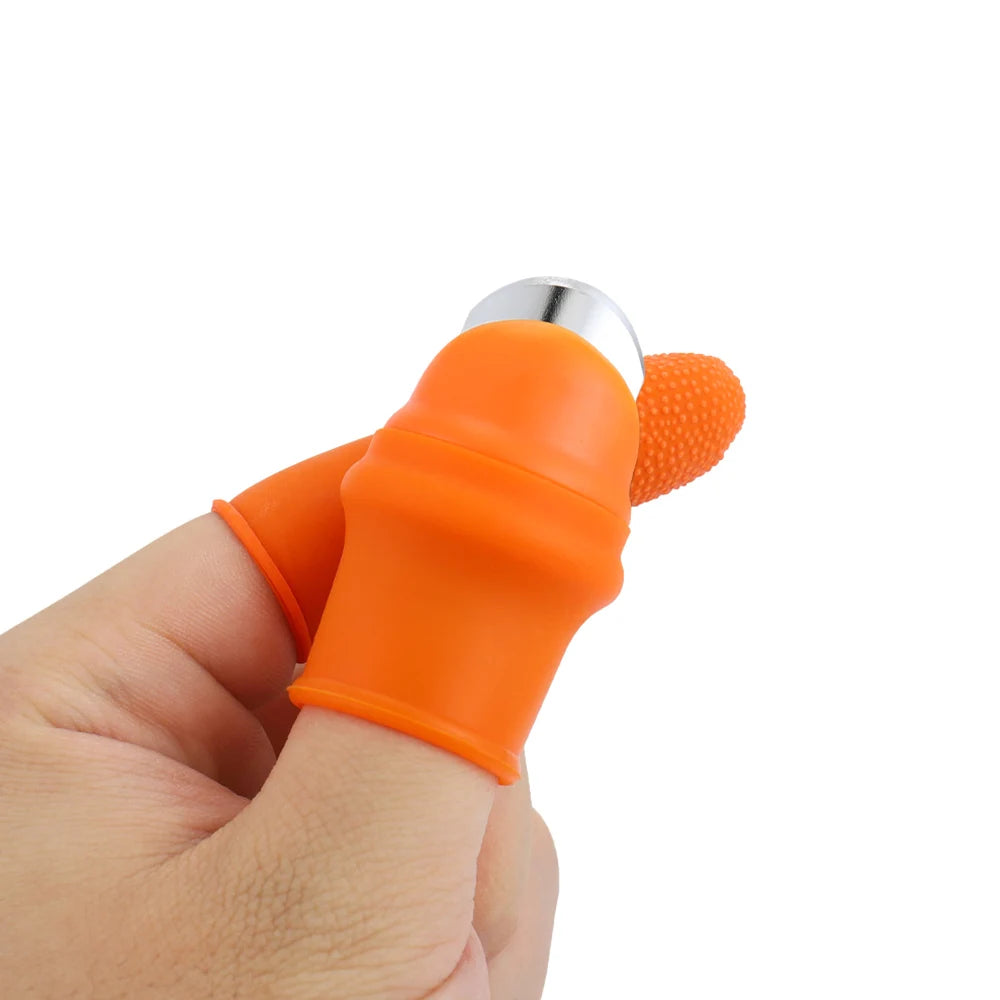 Silicone world 1 Set Silicone Finger Protector With Blade Fruits Vegetable Thumb Knife F detail view