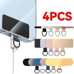Universal Mobile Phone Lanyard Strap Gasket Anti-lost Nylon Detachable Cellphone Hanging Cord Patch