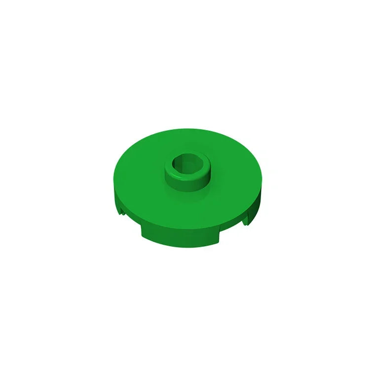 Gobricks GDS-1041 Tile Round 2x2 with Open Stud | Compatible Building Block for DIY E lifestyle view
