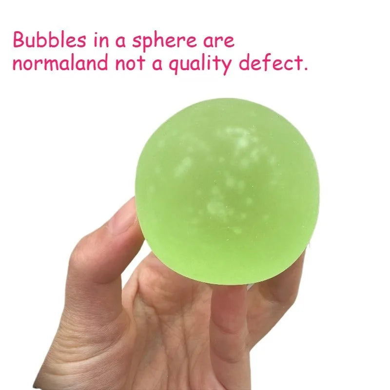 Squishy Blue Maltose Fidget Toy Soft Pink Mochi Sensory Squeeze Toy Coconut Oil Ball lifestyle view