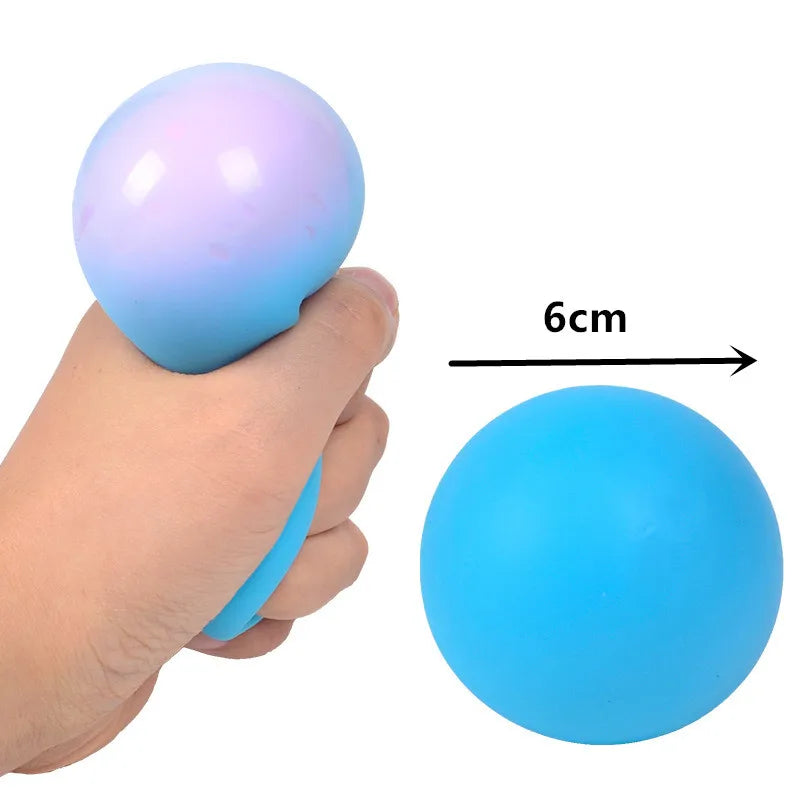 Slow Rising Stress Balls | Squishy Sensory Fidget Toys for Adults and Kids additional angle