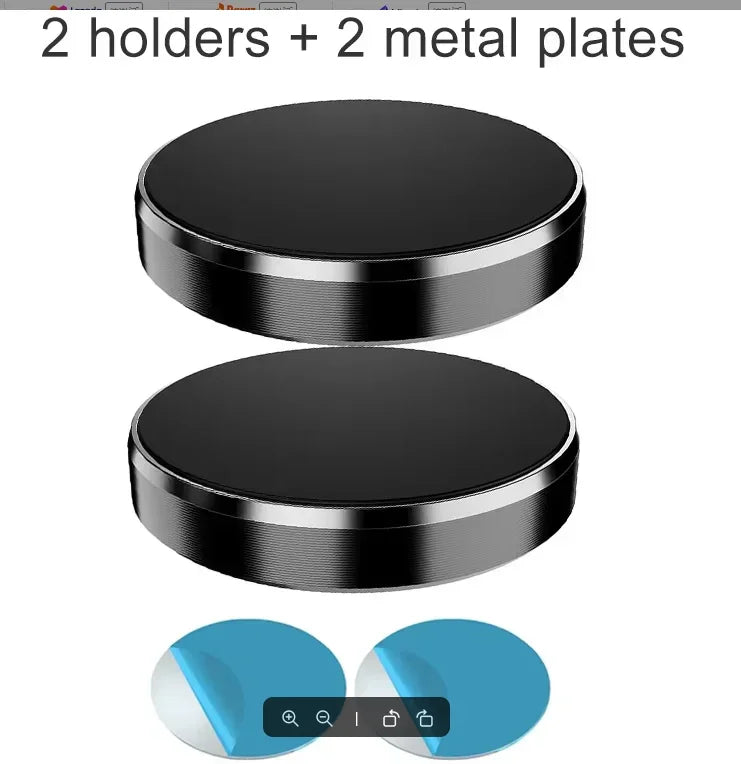 Magnetic Car Phone Holder Dashboard Wall Mounted Car Magnet Sticker Mobile Phone Holder detail view