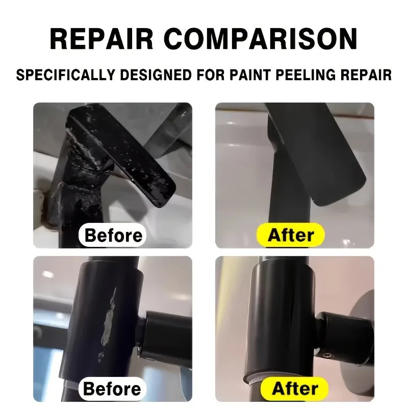 Stainless Steel Metal Touch-Up Pen: Black Paint-and-Primer for Faucets, Sinks & Car H alternate view