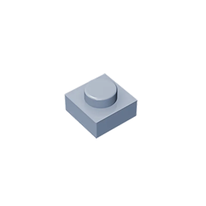 Gobricks GDS-501 Plate 1 x 1 | Compatible Building Block for Creative Builds detail view