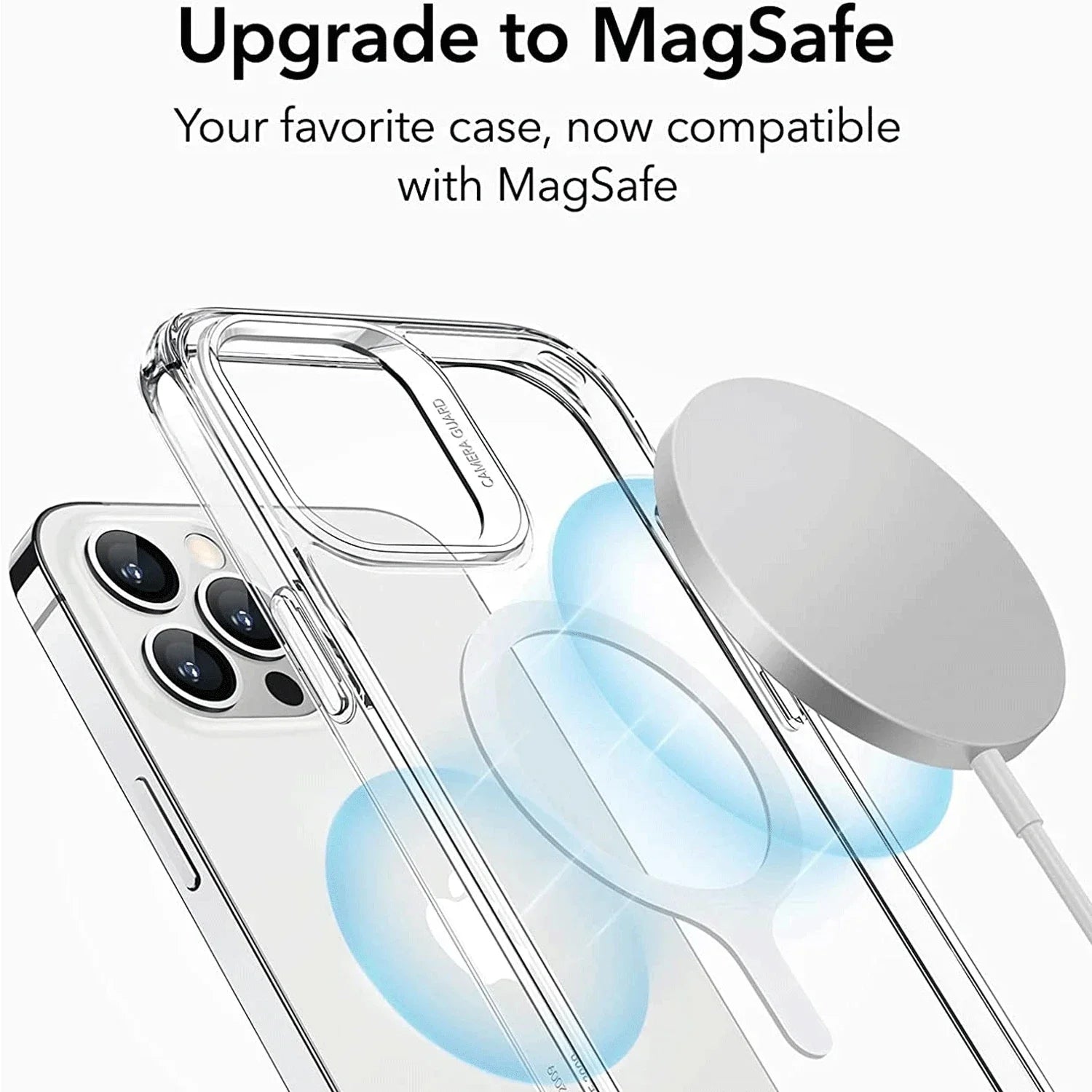 Magnetic Adapter Ring Sticker for MagSafe iPhone Wireless Charging
