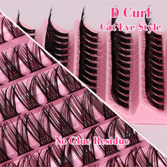 Eyelashes Extension Cluster Lashes Individual Full Volume Lashes Natural Look 8-16MM alternate view