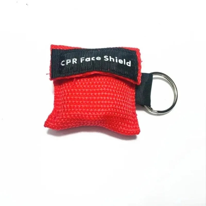 Compact CPR Face Shield Keychain | Portable First Aid Rescue Tool detail view