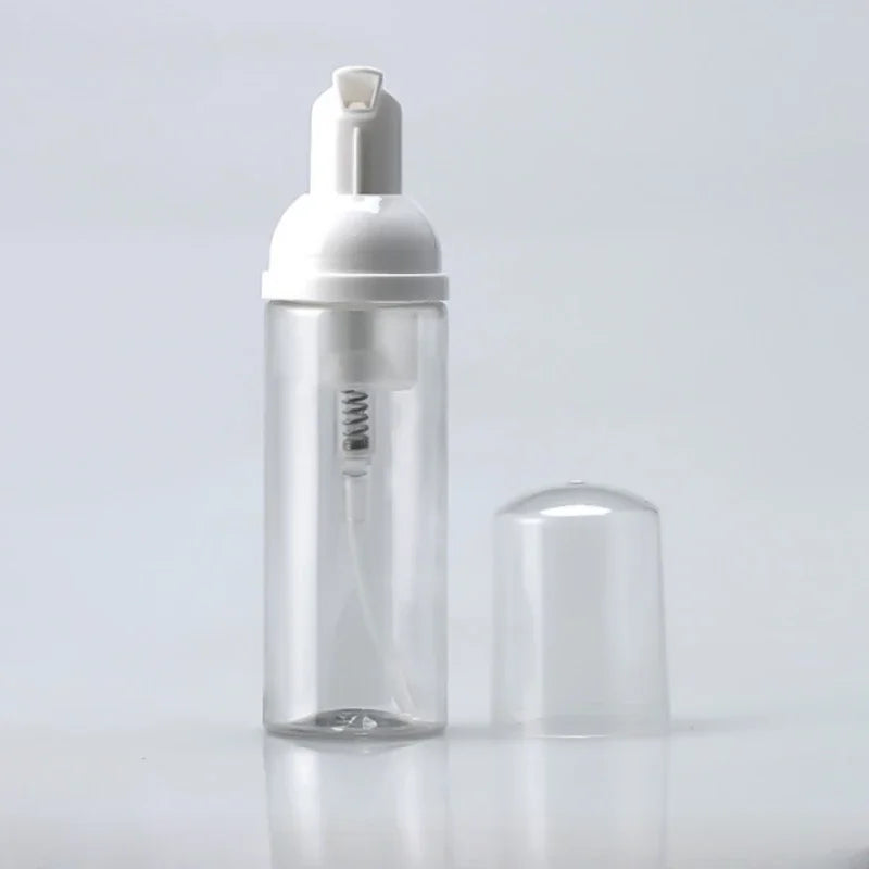 1/2pcs Foam Dispenser Pump Bottles 30/60ml Small Plastic Mini Empty Soap Refillable B alternate view