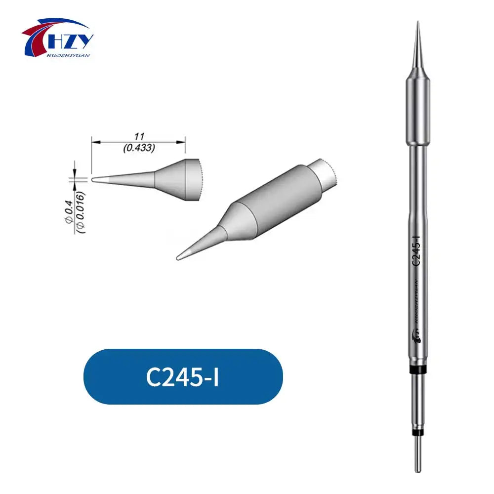 OEM C245 Series Soldering Iron Tips | Universal T245 Handle Soldering Station Tips for close-up view
