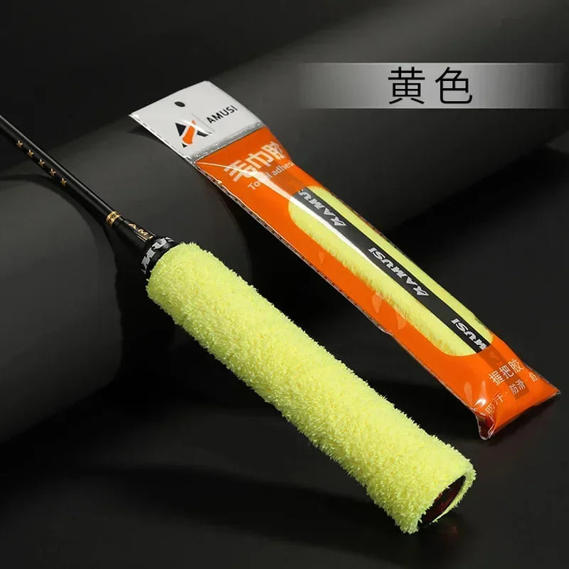 Badminton Racket Long Hair Microfiber Towel Tape Sweat Absorbing Anti-slip Thick Towe alternate view