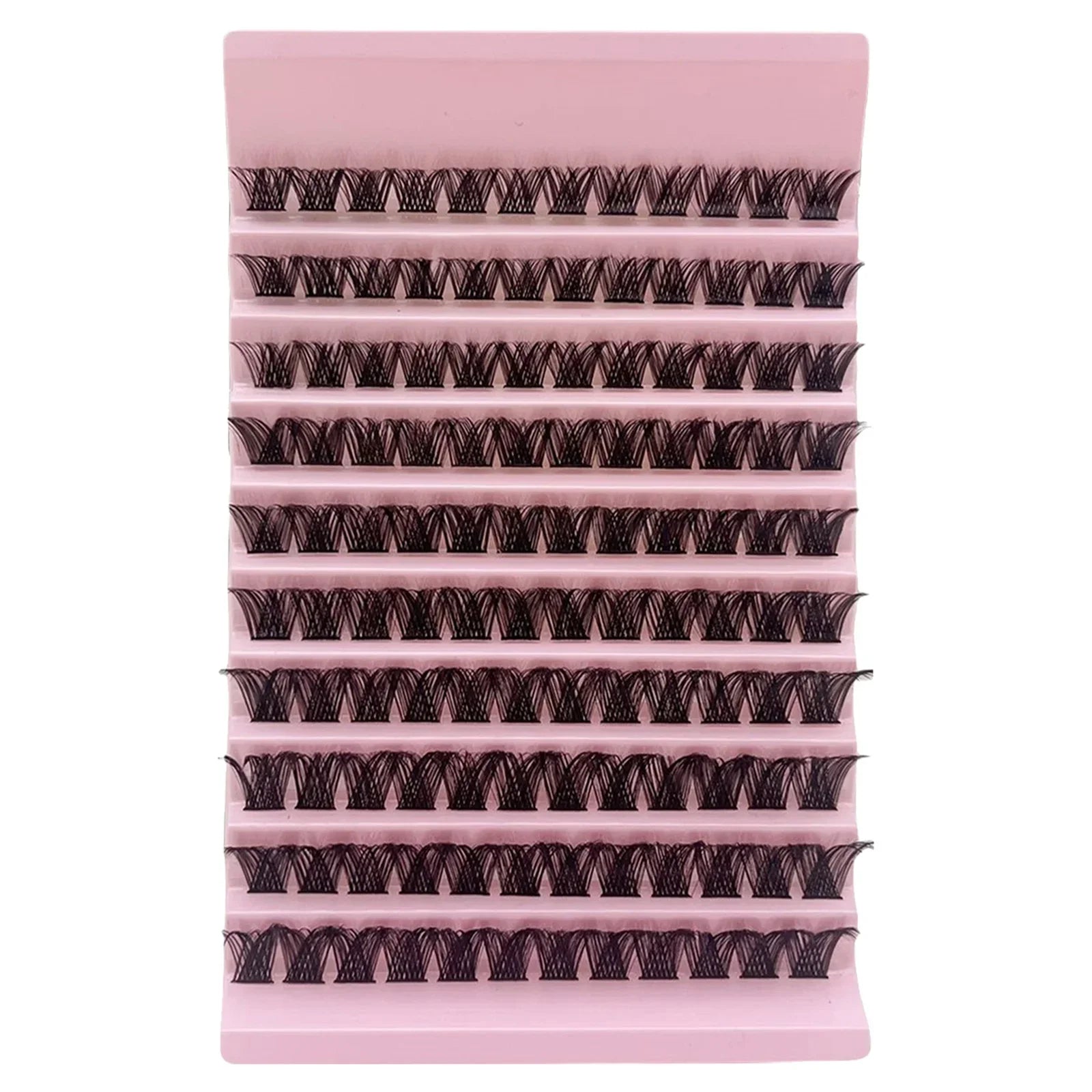 Fluffy Volume Lash Clusters 120pcs D Curl Individual Lashes Thick DIY Eyelash Exten additional angle