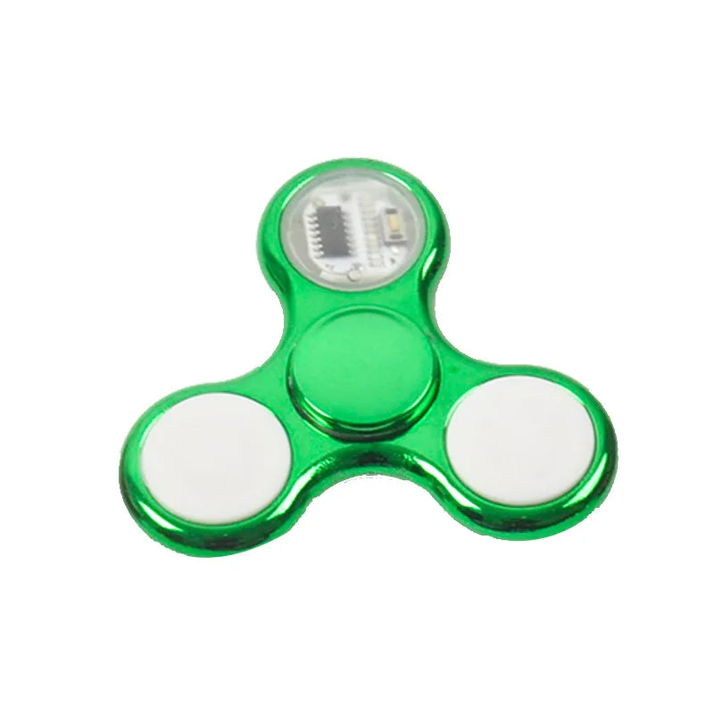 Creative Luminous LED Light Fidget Spinner | Glow in the Dark Stress Relief Toy additional angle