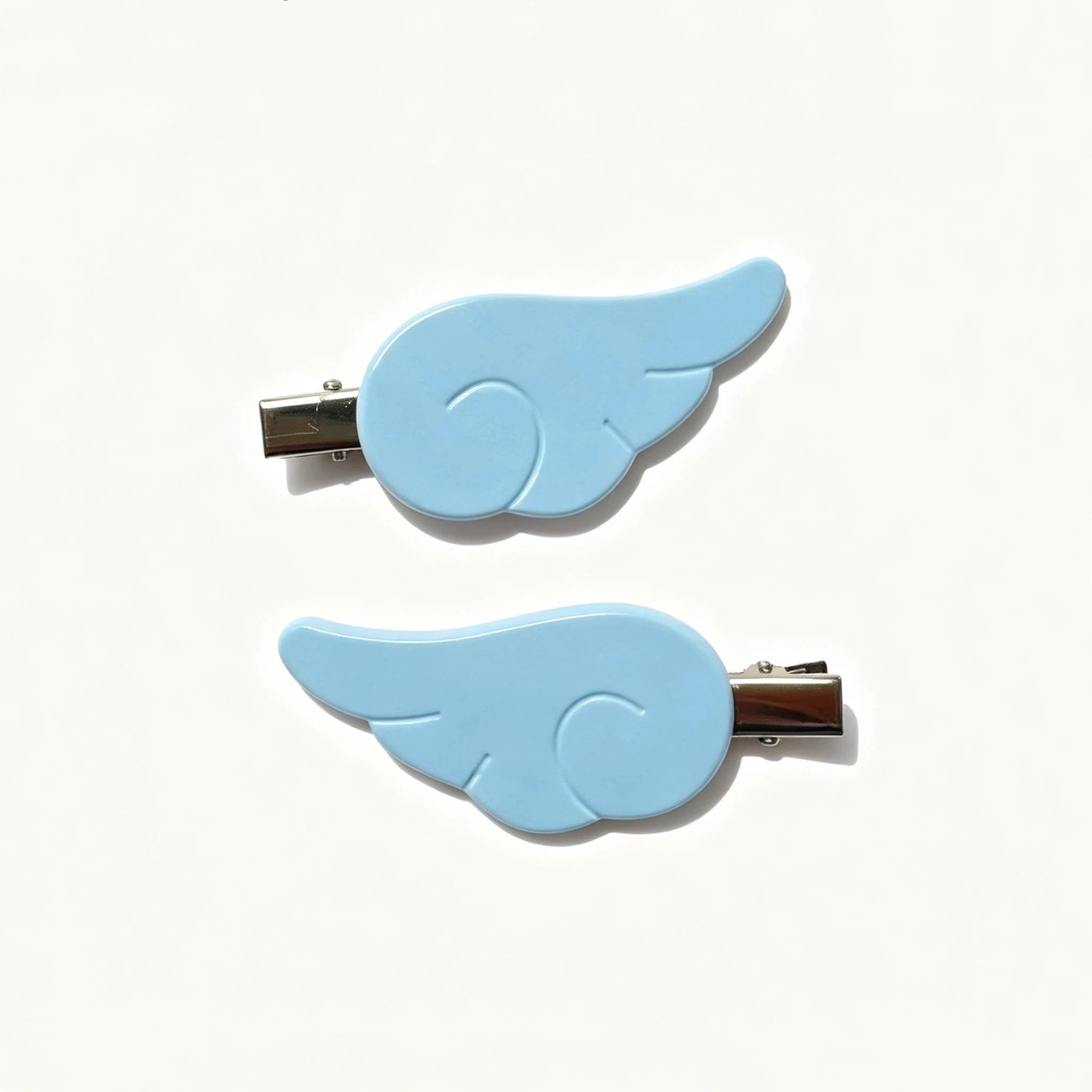 1Pair Cute Sweet Japanese Style Y2K Angel Wing Hair Clip Hairpin Barrettes Hairgrip Headdress Headwear Ornaments Accessories