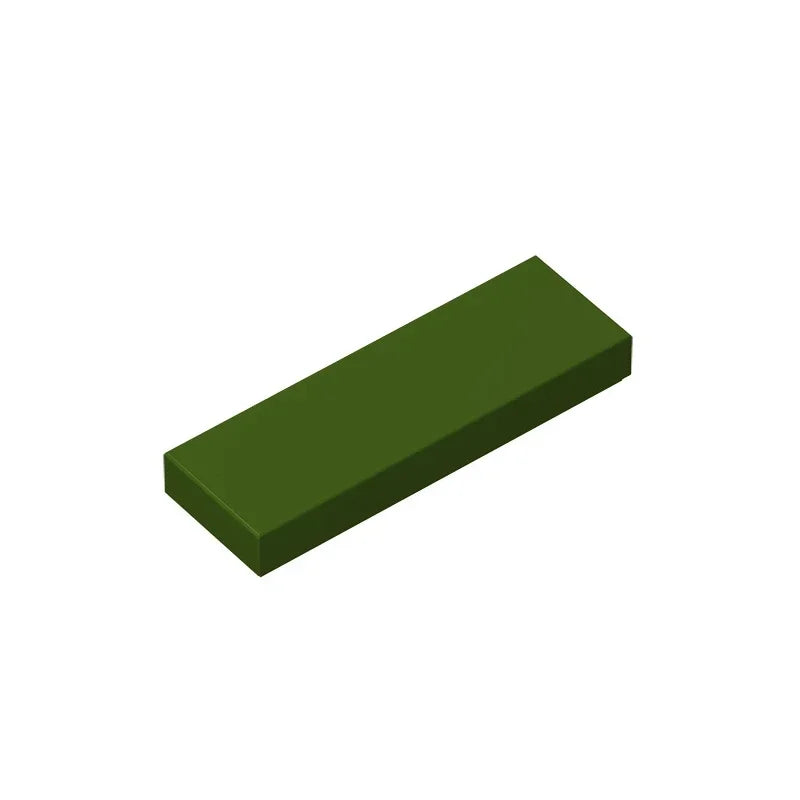 Gobricks GDS-562 Tile 1 x 3 Building Blocks | Compatible with Lego 63864 additional angle