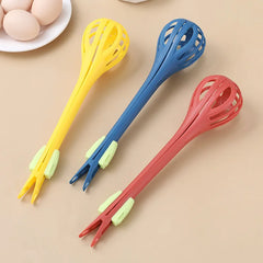 Manual Egg Beater Whisk and Food Clips | Kitchen Multitool alternate view