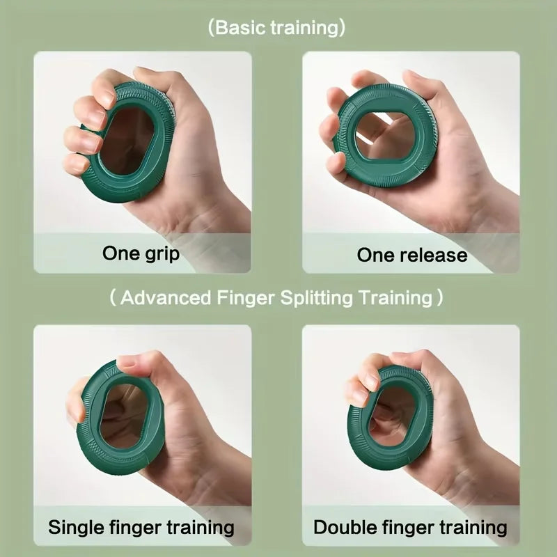 Silicone Finger Gripper Ring | Hand Muscle Strengthener for Wrist and Finger Training lifestyle view