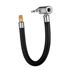 Flexible Steel Tire Valve Connection Tube Locking Car Accessories Air Chuck Air Pump Adapter Tube Extension K9R2