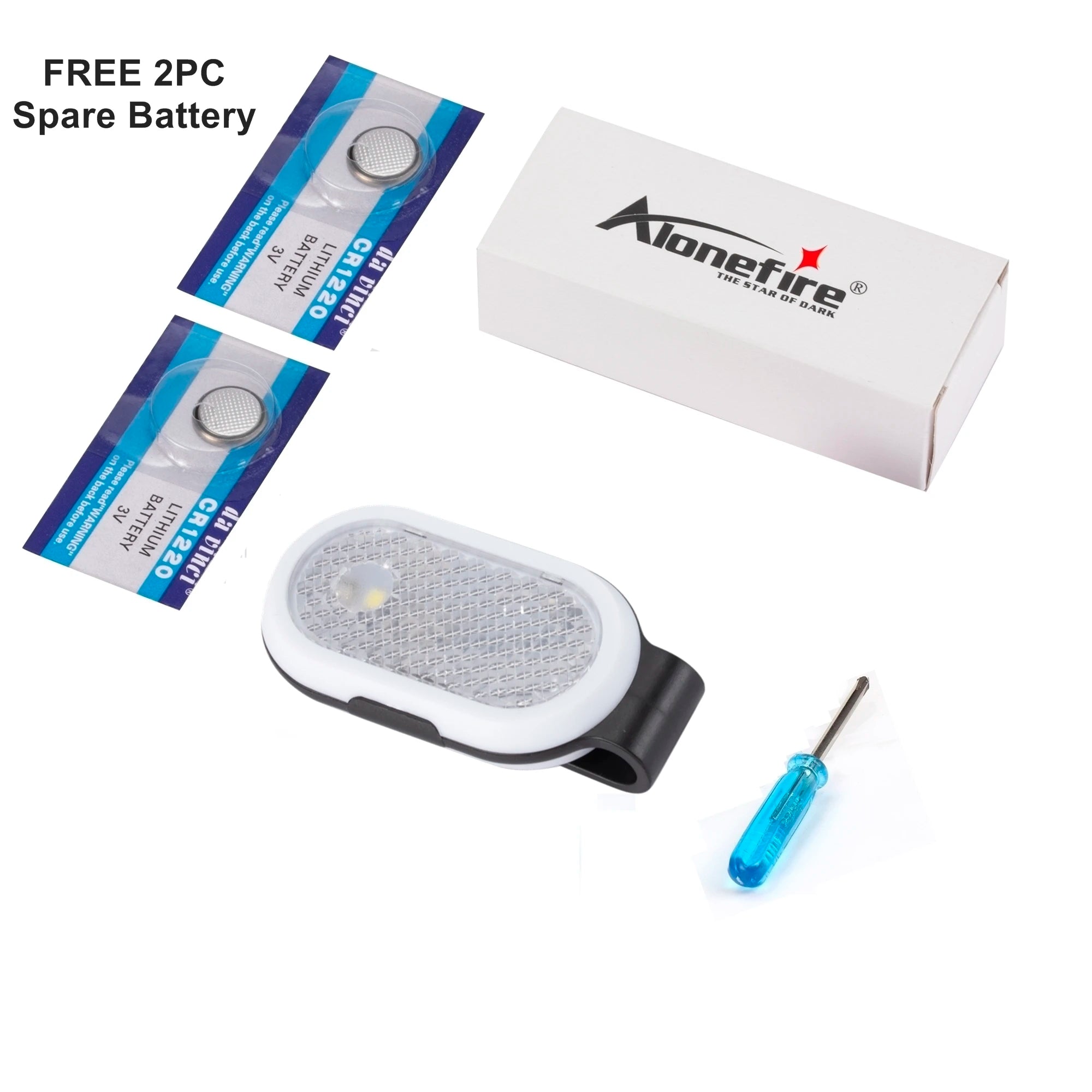 PL300 LED Clip on Running Light | Safety Warning Lamp for Night Running detail view