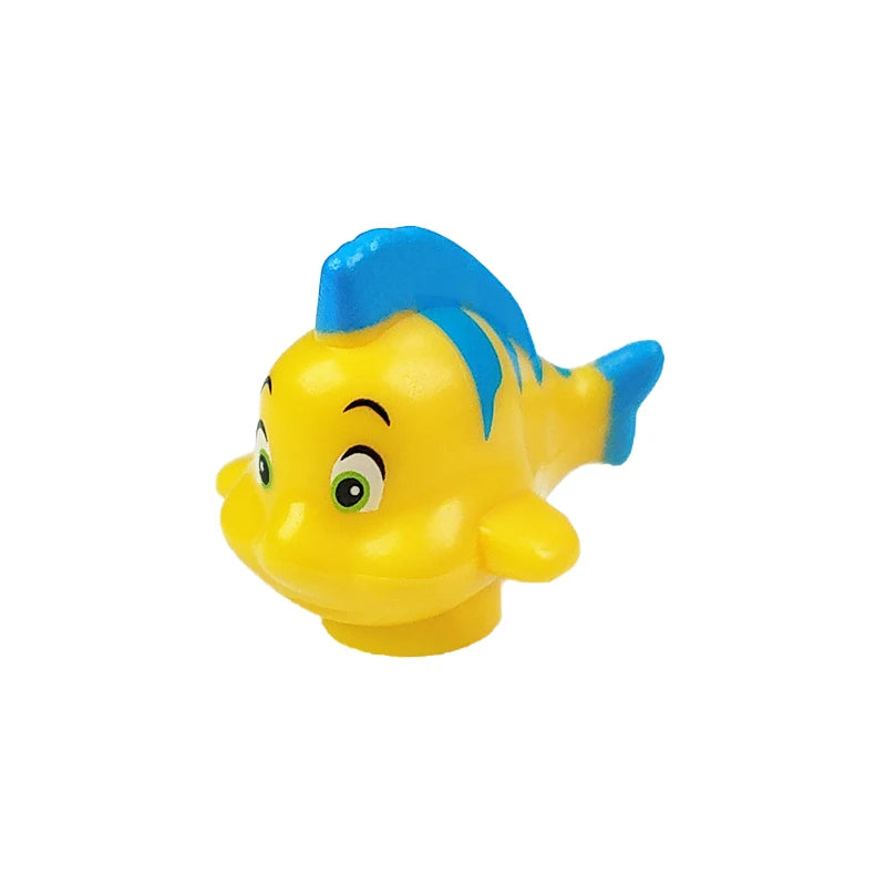 Marine Tier Bausteine Set | Krokodil Wal Hai Oktopus Schlange Dinosaurier Spielzeug