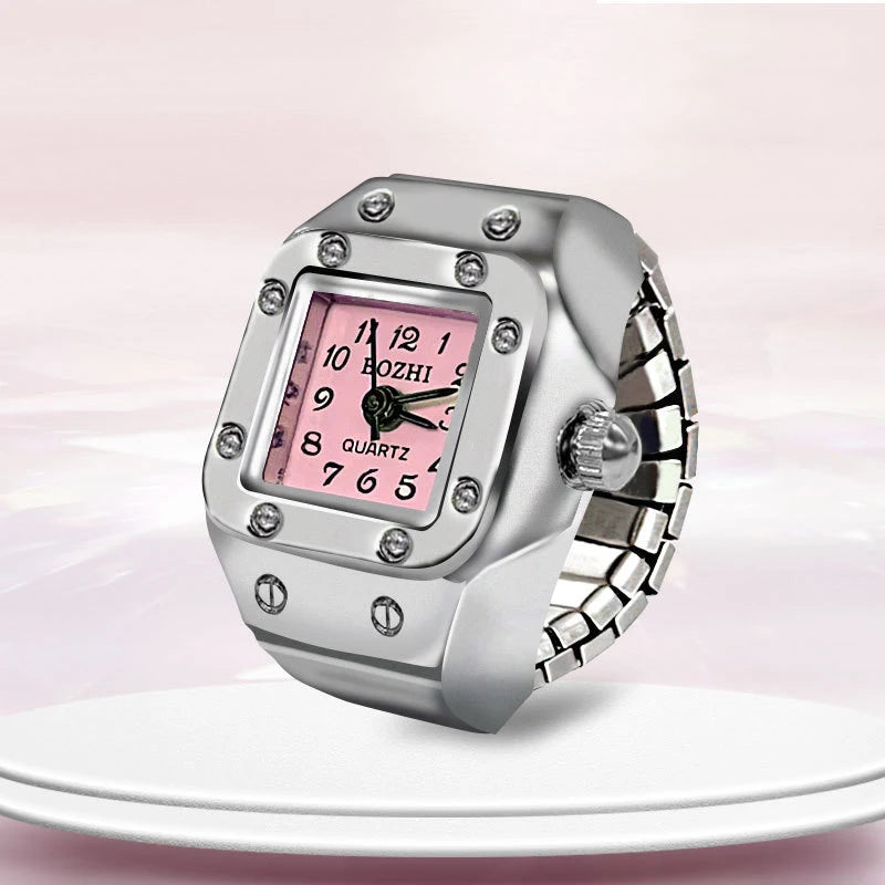 Roman Numeral Punk Gothic Finger Clock Jewelry