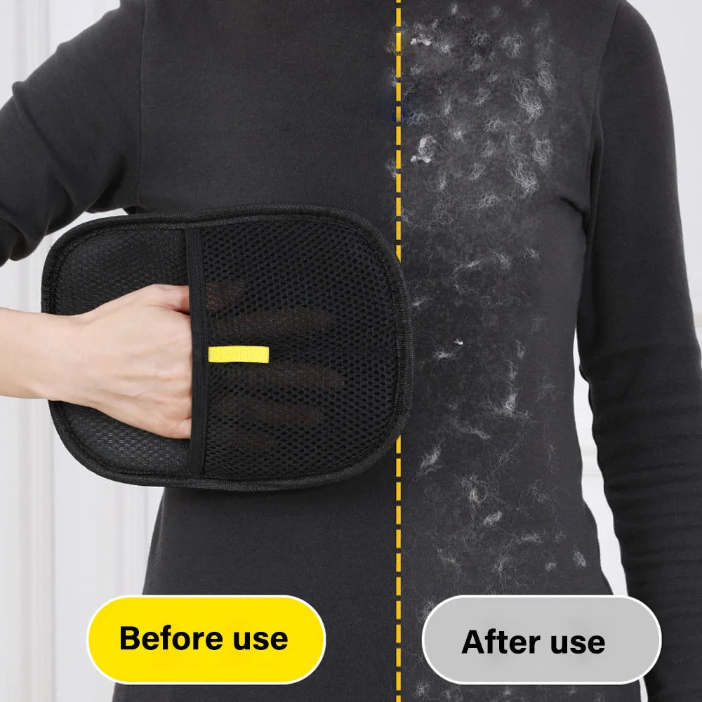 Pet Grooming Gloves Static Dedusting Brush Pet Hair Remover Brush Removing Dog Cat Ha alternate view