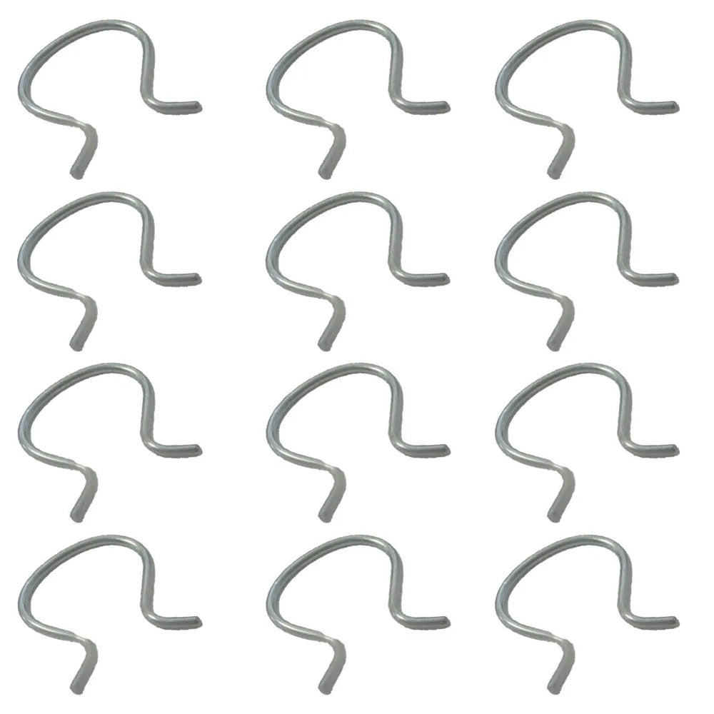 12 Pcs Zinc Plated Window Crank Clip Set For Chevrolet Pontiac alternate view