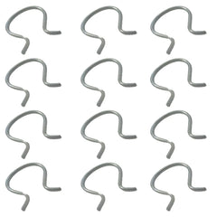 12 Pcs Zinc Plated Window Crank Clip Set For Chevrolet Pontiac alternate view