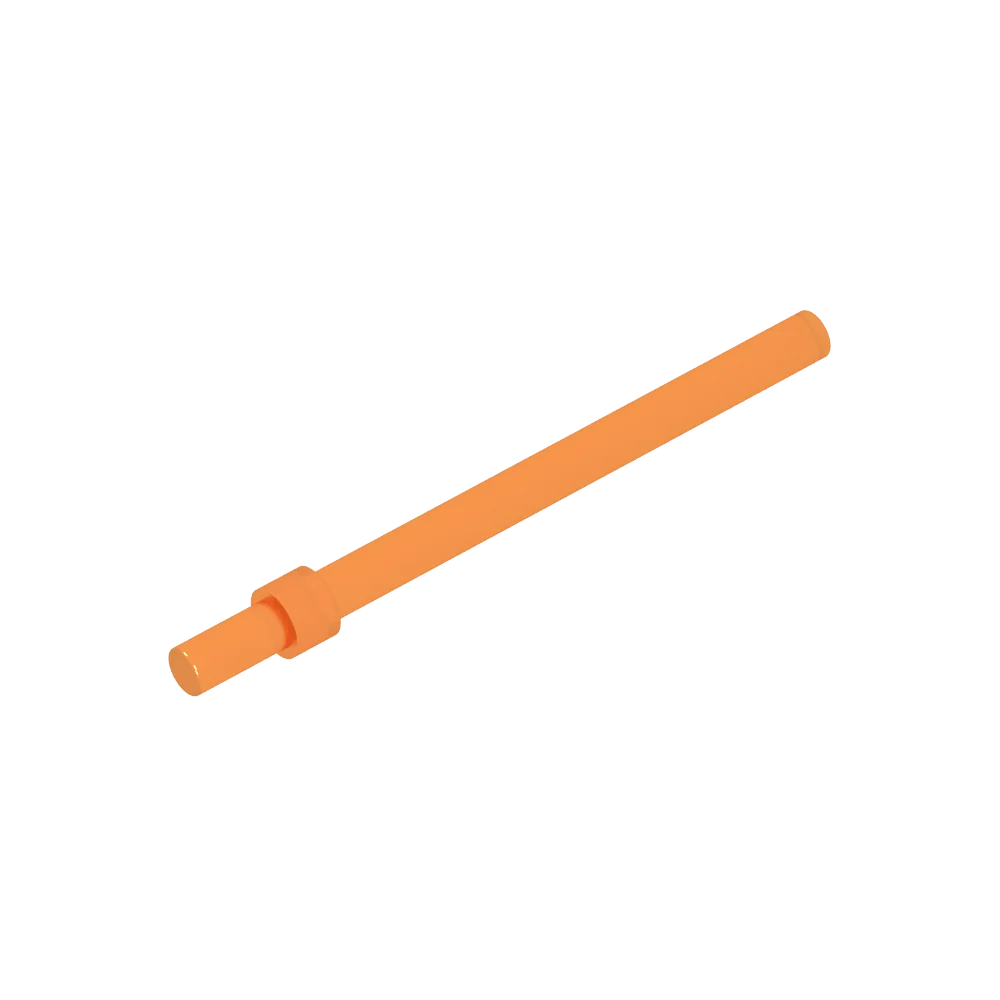 Gobricks GDS-905 Bar 6L with Stop Ring | Technical Building Block Piece Compatible wi alternate view