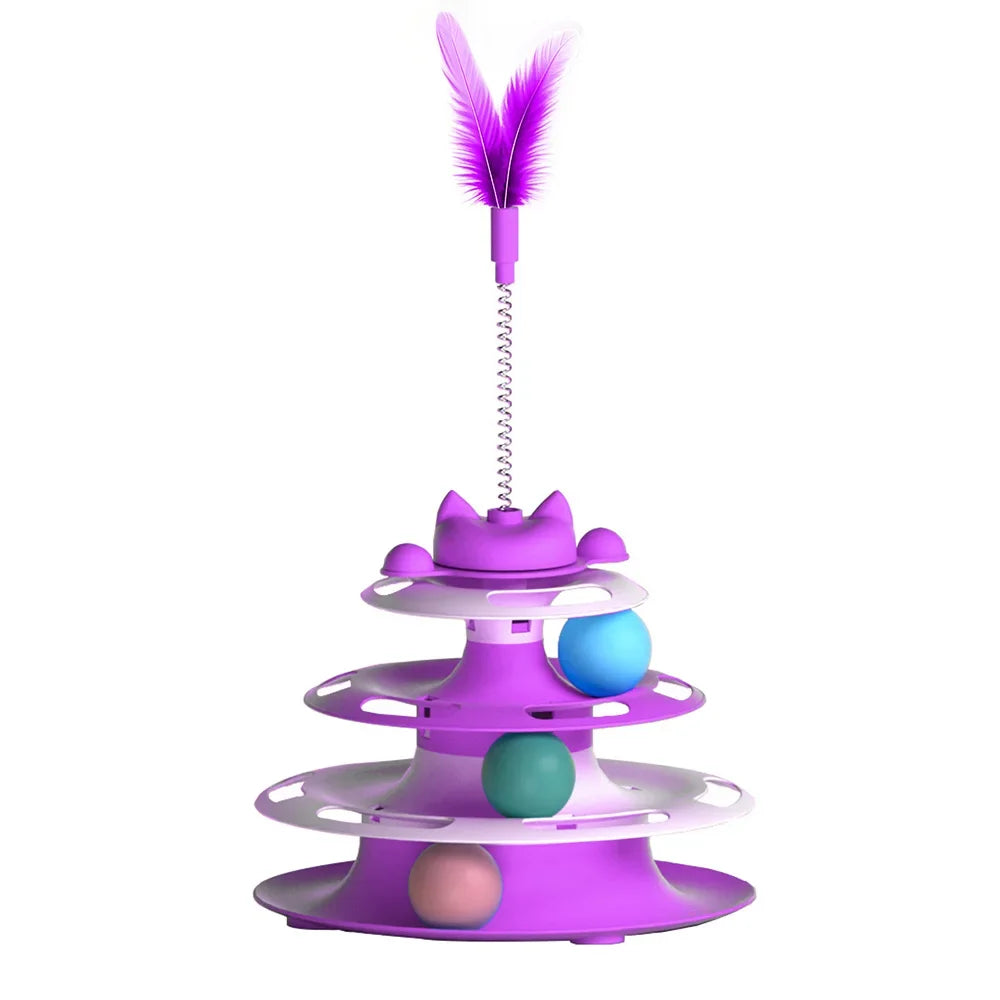 Pet Toys, Cat Toys, Self-hey, Relieve Boredom, Cat Turntable, Funny Cat Stick, Funny Cat detail view