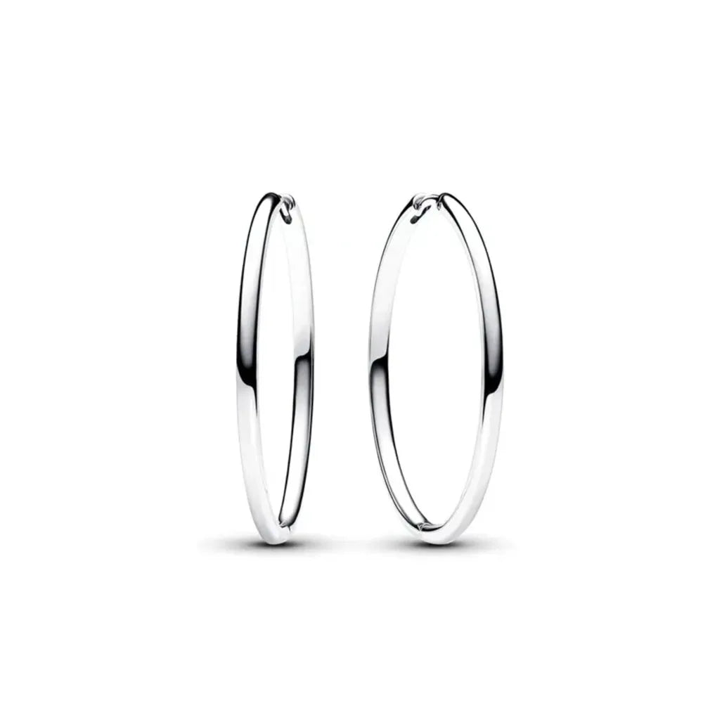 925 Silver Heart Snowflake Moon Earrings | Fine Stud Earrings for Women lifestyle view