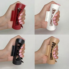 Silicone hair clip for ladies, shark clip accessory, soft and shockproof, protecting the back of the head, hair clip decoration