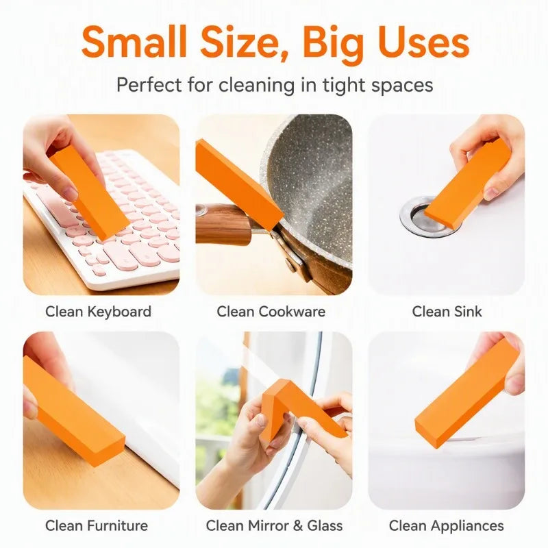 Rust Remover Rubber Household Kitchen Cleaning Tools Kitchen Scale lifestyle view