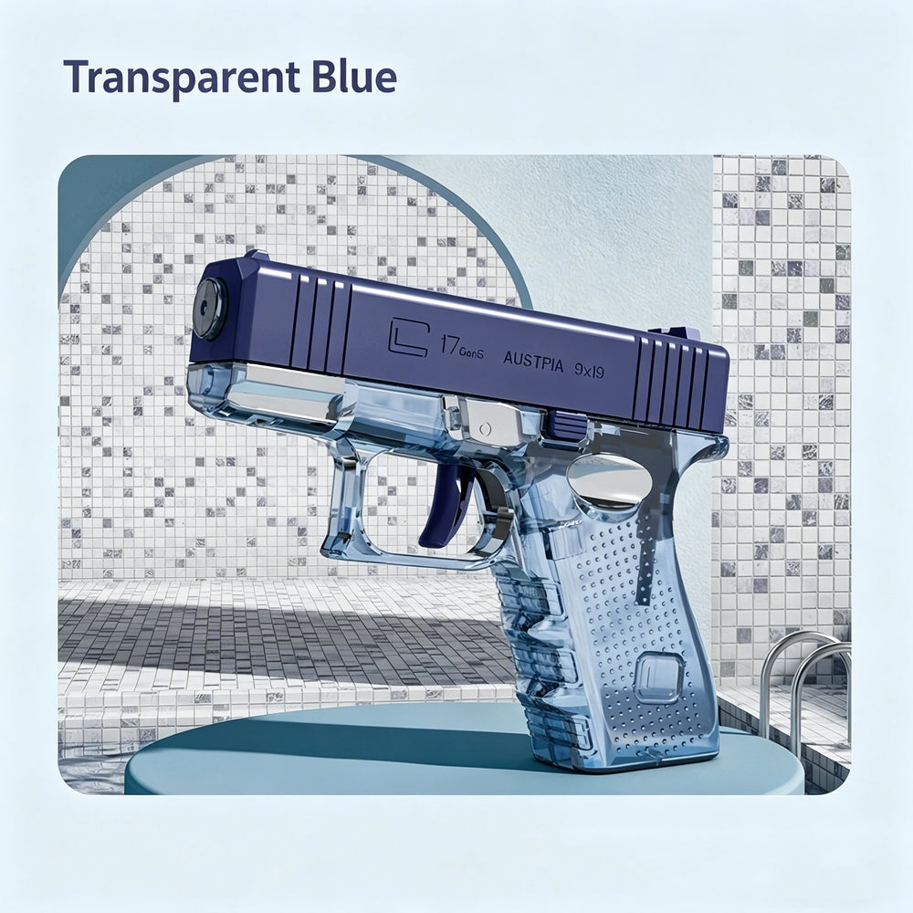 Mini Water Gun Pistol | Continuous Shooting Toy for Summer Outdoor Fun detail view