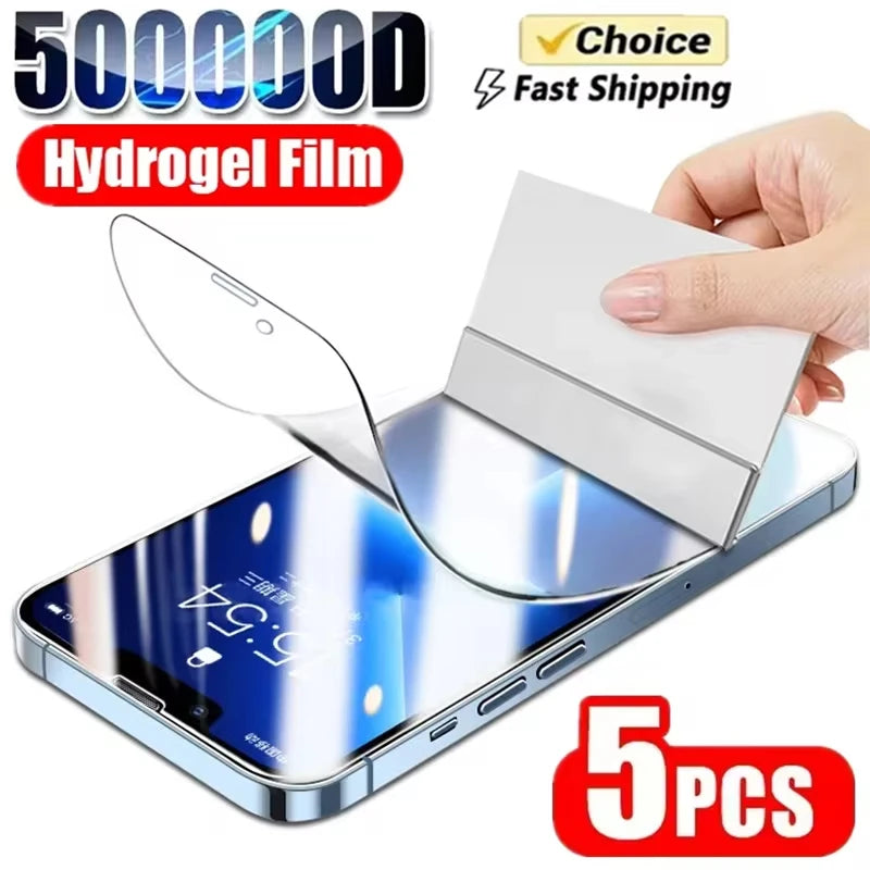 Soft Hydrogel Film Screen Protector | Multi-Device Compatible