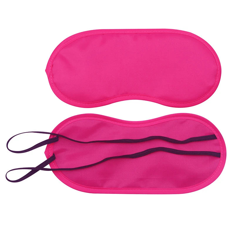 Disposable Sleep Eye Mask | 10 Pack Blackout Blindfold for Travel and Home close-up view