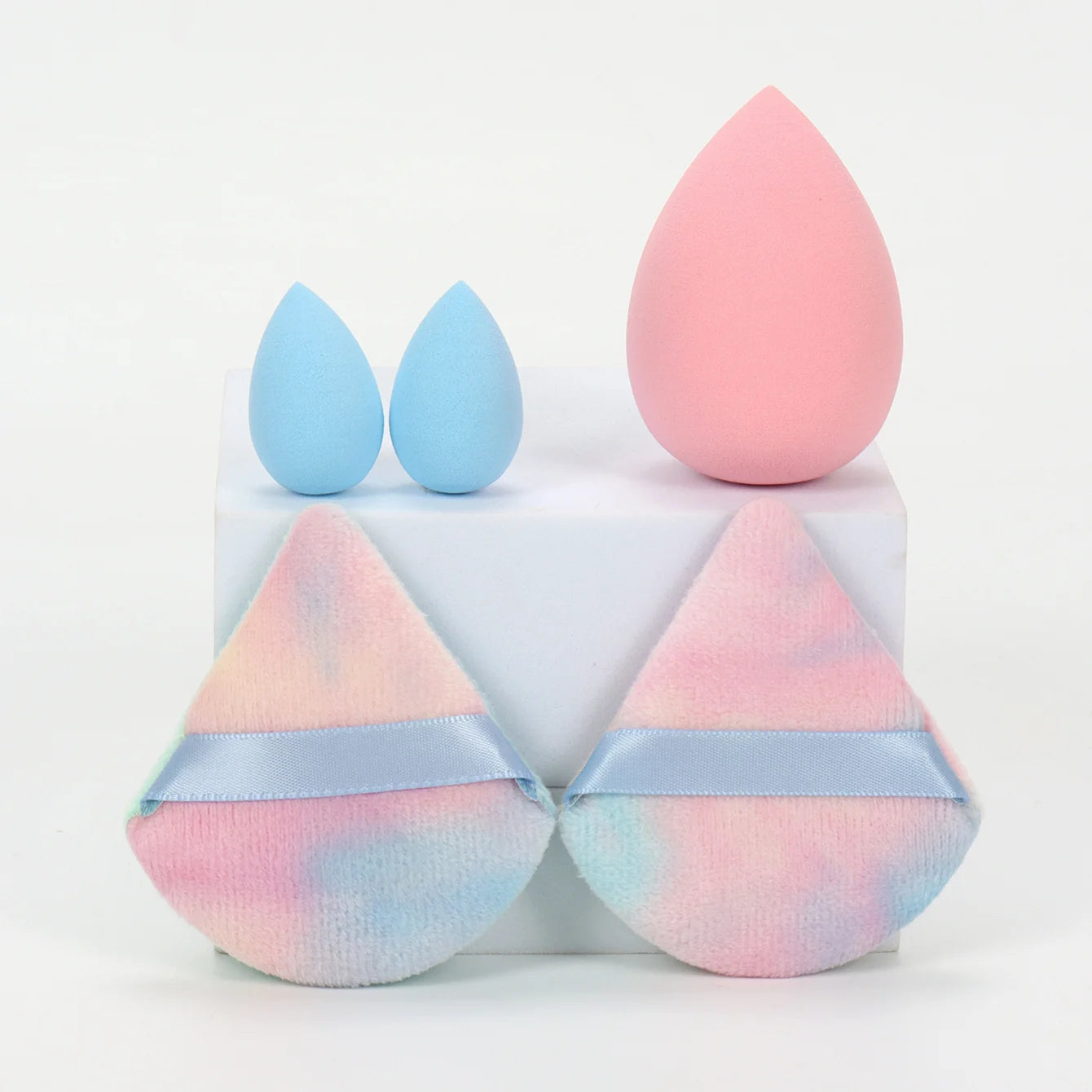 5Pcs Professional Makeup Sponge Set | Soft Polyurethane Foundation Blenders for Flawl lifestyle view
