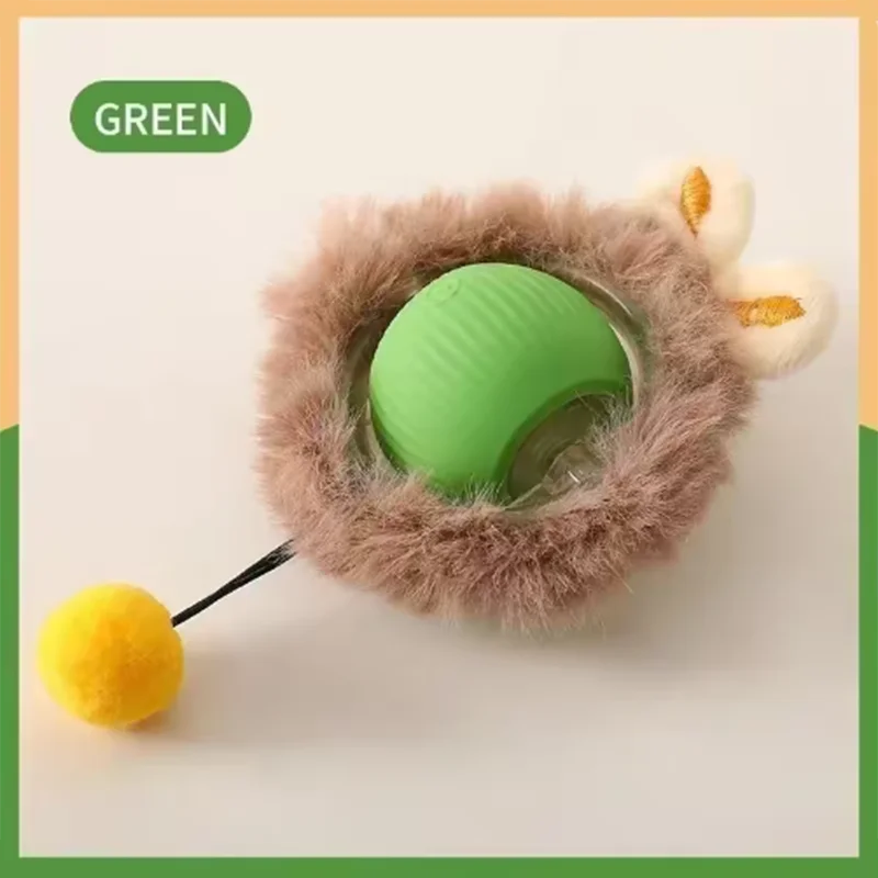 Cat toys are automatically teasing cat balls lifestyle view