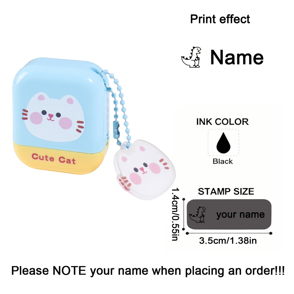 Custom Name Stamp for Clothes and School Uniforms | Personalized Belongings Marker alternate view