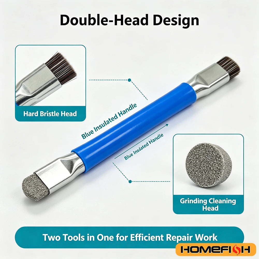 Double‑End Anti‑Static ESD Safe Cleaning Brush PCB Motherboard Circuit Board Dust Remove Brush For P